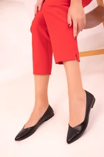 Soho Black Women's Flats 18407