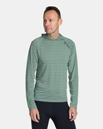 Men's running sweatshirt Kilpi AILEEN-M Dark green