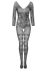 Completo erotico da donna LivCo Corsetti Fashion LivCo_Corsetti_Fashion_Bodystocking_Celdon_Black