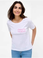 White T-shirt ORSAY - Women