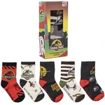 SOCKS PACK 5 PIECES JURASSIC PARK