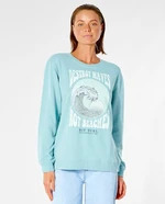 Sweatshirt Rip Curl DESTROY WAVES CREW Teal