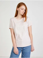 Light pink women's T-shirt Guess - Women