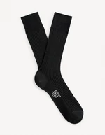 Čierne pánske ponožky Celio Jiunecosse