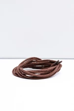 Corbby Brown Thin Round Laces