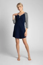 LaLupa Woman's Shirt LA018 Navy Blue