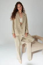 Trendyol Mink Regular Lined Woven Blazer Jacket