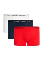 Tommy Hilfiger Set of three men's boxers in white, blue and red Tommy Hil - Men