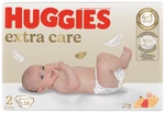 Huggies Extra Care 2, 58 ks