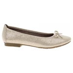 Dámske baleriny Jana 8-22164-29 gold glitter 40