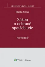 Zákon o ochraně spotřebitele - Blanka Vítová