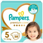 PAMPERS Premium Care 5 Junior (11-16kg) Jumbo Pack 88 ks