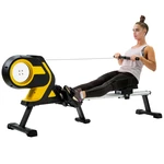 [USA Direct] Bominfit Magnetic Rowing LCD Monitor 46" Slide Rail Folding Exercise Machine for Home Gym Cardio Workout