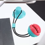 Charminer Dog Toy with Suction Cup Multifunctional Pet Toy Dog Molar with Suction Cup Chewing Rope Ball Toy Dog Toothbru