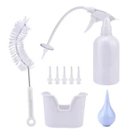 Ear Wax Removal Kit Ear Irrigation Ear Washer Bottles System For Ear Cleaning Tools Set + 5 Tips