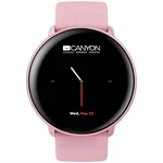 Inteligentné hodinky Canyon Marzipan (CNS-SW75PP) ružový inteligentné hodinky • 1,22" IPS LCD displej • dotykové ovládanie • Bluetooth 4.2 • akcelerom