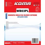 Sáčky pre vysávače Koma WB03PL Sáčky do vysavače ROWENTA RO6441 Silence Force EXTREME s plastovým čelem

Balení obsahuje 4ks sáčků + mikrofiltr
Sáčky 