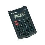 Kalkulačka Canon AS-8 (4598B001) čierna kapesní kalkulačka • 8místný jednořádkový displej • ochranný kryt • části vyrobeny z recyklovaného materiálu •