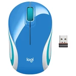 Irodai egér Logitech Wireless Mini Mouse M187, blue