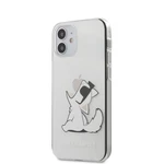 Tok Karl Lagerfeld PC/TPU Choupette Eat  iPhone 12 Pro Max, transparent