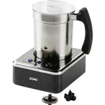 Napěňovač mléka DOMO DO717MF, 650 W, nerezová ocel, černá