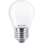 LED žárovka Philips Lighting 76347300 230 V, E27, 4.3 W = 40 W, teplá bílá, A++ (A++ - E), kapkovitý tvar, 1 ks