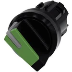 Kloubový spínač Siemens 3SU1002-2BC40-0AA0, otočný přepínač, 1 x 45 °, černá, zelená, 1 ks