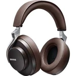 Kabelová, Bluetooth® sluchátka Over Ear Shure AONIC 50 SBH2350-BR-EFS, hnědá