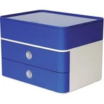 HAN SMART-BOX PLUS ALLISON 1100-14 box se zásuvkami, bílá, královská modrá , Počet zásuvek: 2