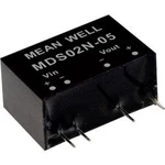 DC/DC měnič napětí, modul Mean Well MDS02L-12, 167 mA, 2 W, Počet výstupů 1 x