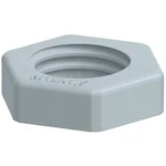 Pojistná matka OBO Bettermann 116 M12 SGR PA, 2048752, PG12, plast, tmavě šedá , 100 ks