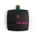 Jednorázová powerbanka Thomsen PowerKondom Android, Li-Pol 600 mAh, černá