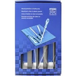 Sada dílenských pilníků 250 mm drážkování 1 do svinovací PVC vč. Krabice. Krabice PFERD 541 WRU 250 H 1 11801541 250