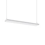 LED závěsný lustr LED ESYLUX PDLISB04 EO10306204, pevně vestavěné LED, bílá