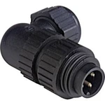 Konektor Hirsch CA3WLS (934 128-100), zástrčka zahnutá, 3pól., max. 1,5 mm², IP67