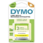 Páska do štítkovače DYMO 91241 (S0721800), 12 mm, LT LetraTAG, 4 m, černá/žlutá, 3 ks