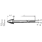 Odpájecí špička Ersa X-Tool EN 0818, Ø 1.8 mm