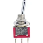 Páčkový spínač TE Connectivity 4-1825136-5, 250 V/AC, 2 A, 1x zap/zap, 1 ks