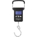 Závěsná váha Basetech HS-51, Max. váživost 50 kg, Rozlišení 10 g, černá