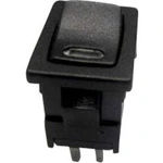 Kolébkový spínač s aretací TRU COMPONENTS TC-R13-66L-02 LED 24V/DC, 250 V/AC, 6 A, 1x vyp/zap, N/A, 1 ks