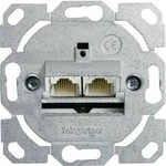 Síťová zásuvka pod omítku, parapetní lišta panel CAT 6A Telegärtner