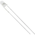 LED s vývody HuiYuan 3034R1C-DSD-E, typ čočky kulatý, 3 mm, 40 °, 20 mA, 4000 mcd, červená