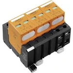 Přepěťová ochrana pro skříňový rozvaděč Weidmüller VPU I 3 R 280V/25KA 2062910000, 25 kA, černá, oranžová
