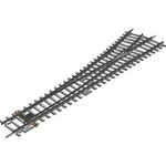 55170 A-kolej H0 Piko výhybka, levá 239 mm 15 ° 908 mm