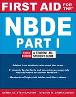 First Aid for the NBDE Part 1, Third Edition