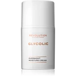 Revolution Skincare Glycolic Acid Glow rozjasňující a obnovující noční krém 50 ml