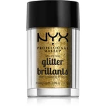 NYX Professional Makeup Face & Body Glitter Brillants třpytky na obličej i tělo odstín 05 Gold 2.5 g