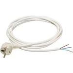 Napájecí kabel as - Schwabe 70800, bílá, 10.00 m