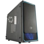 PC skříň midi tower Cooler Master Masterbox E500L Win, černá, modrá