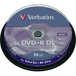 Verbatim DVD+R DL 8,5GB 8X 10 ks cake box